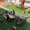 Tengerszem magánóvoda galéria - Játék az udvaron 2.